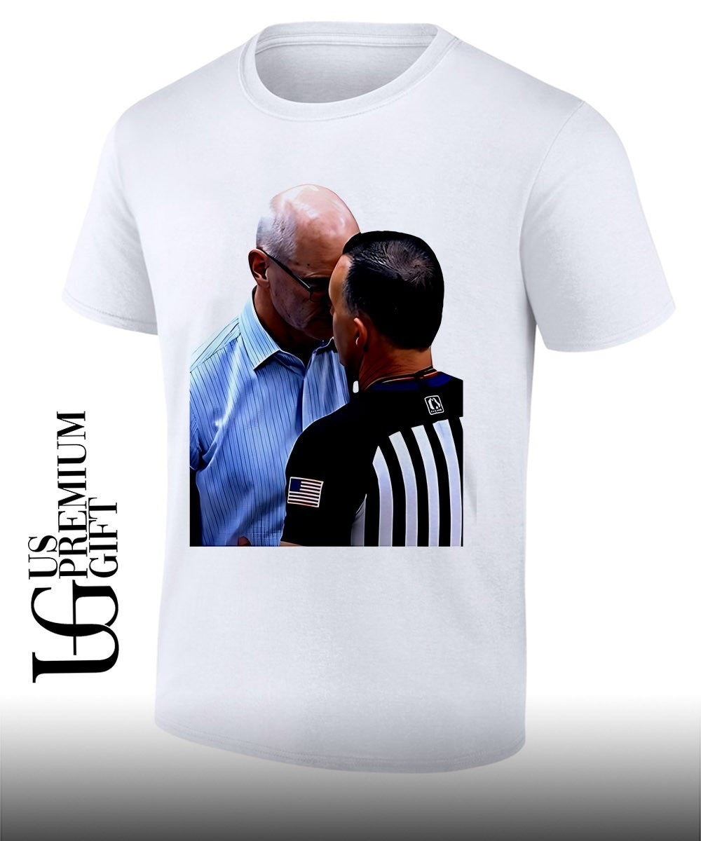 Dan Hurley heated Moment Uconn Huskies Headbutt vs Ref Basketball shirt Unisex T-shirt, Sweatshirt, Hoodie, Long Sleeve Tee - T-Shirt, Sweatshirt, Hoodie