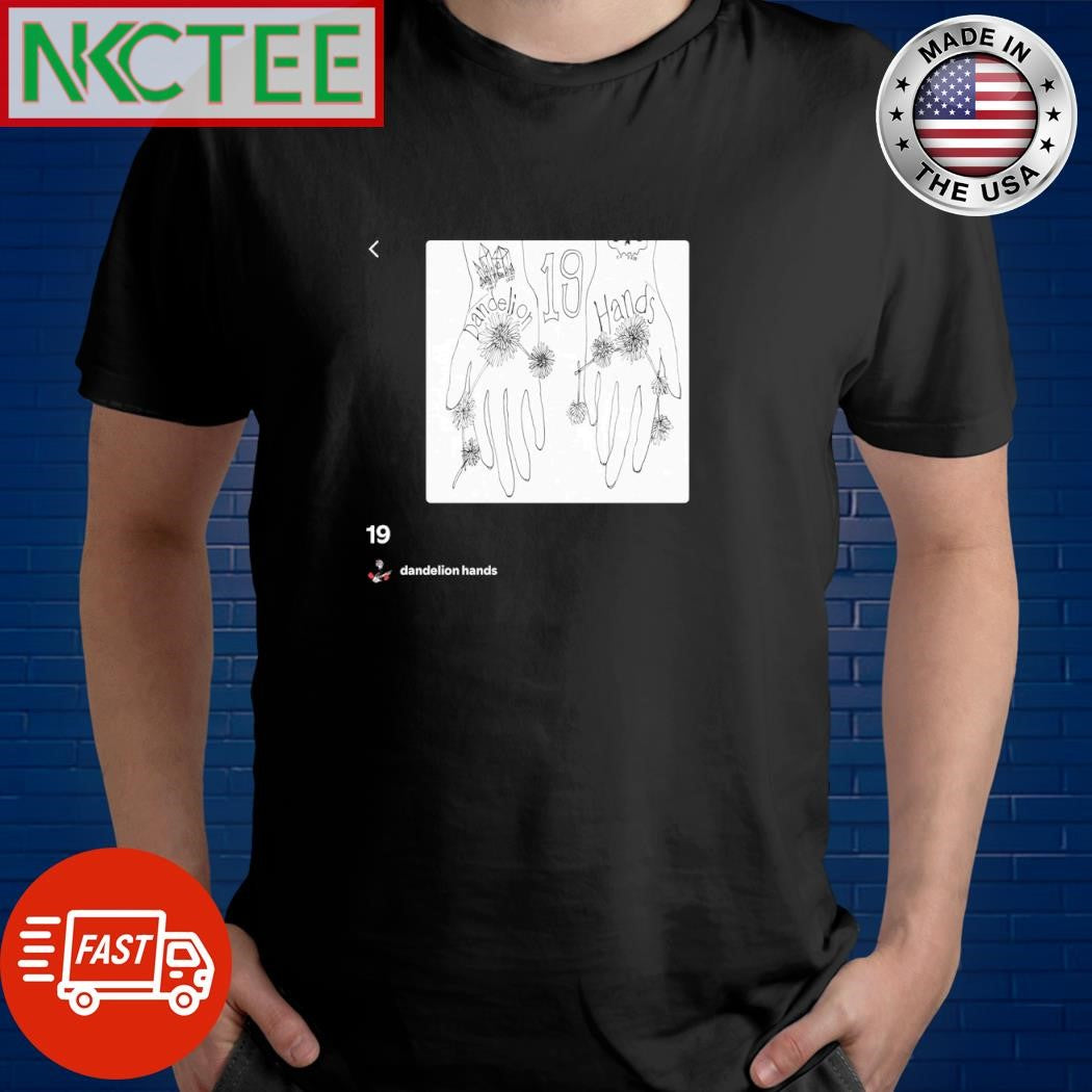 Dandelion hands shirt Unisex T-shirt, Sweatshirt, Hoodie, Long Sleeve Tee - T-Shirt, Sweatshirt, Hoodie