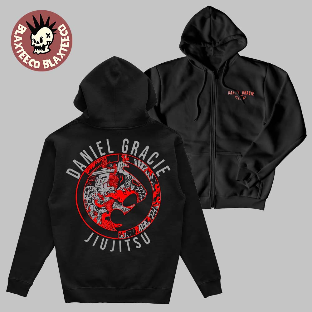 Daniel Gracie X Half Sumo Jiujitsu Zip Hoodie Unisex T-shirt, Sweatshirt, Hoodie, Long Sleeve Tee - T-Shirt, Sweatshirt, Hoodie