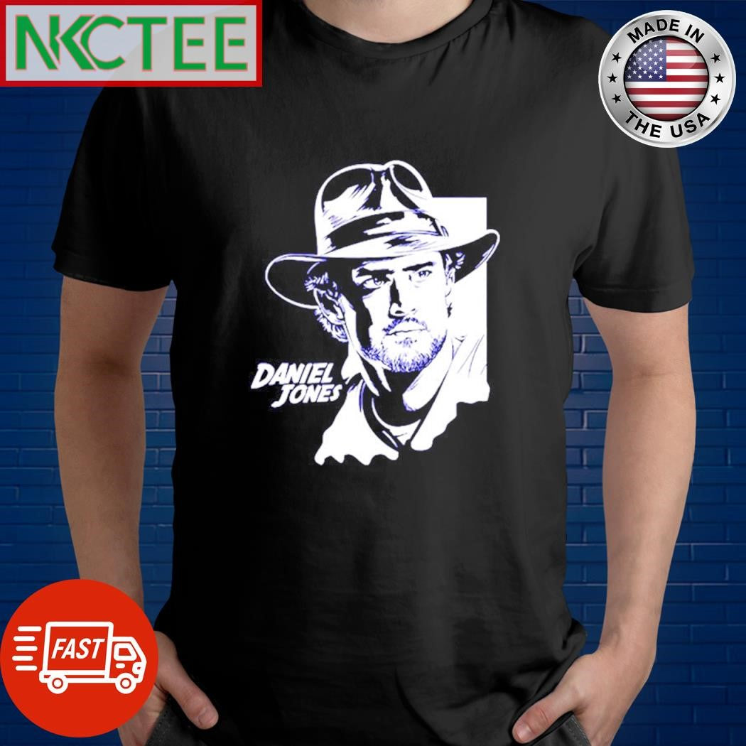 Daniel Jones Indy Pose Indianapolis Colts x Indiana Jones movie shirt Unisex T-shirt, Sweatshirt, Hoodie, Long Sleeve Tee - T-Shirt, Sweatshirt, Hoodie