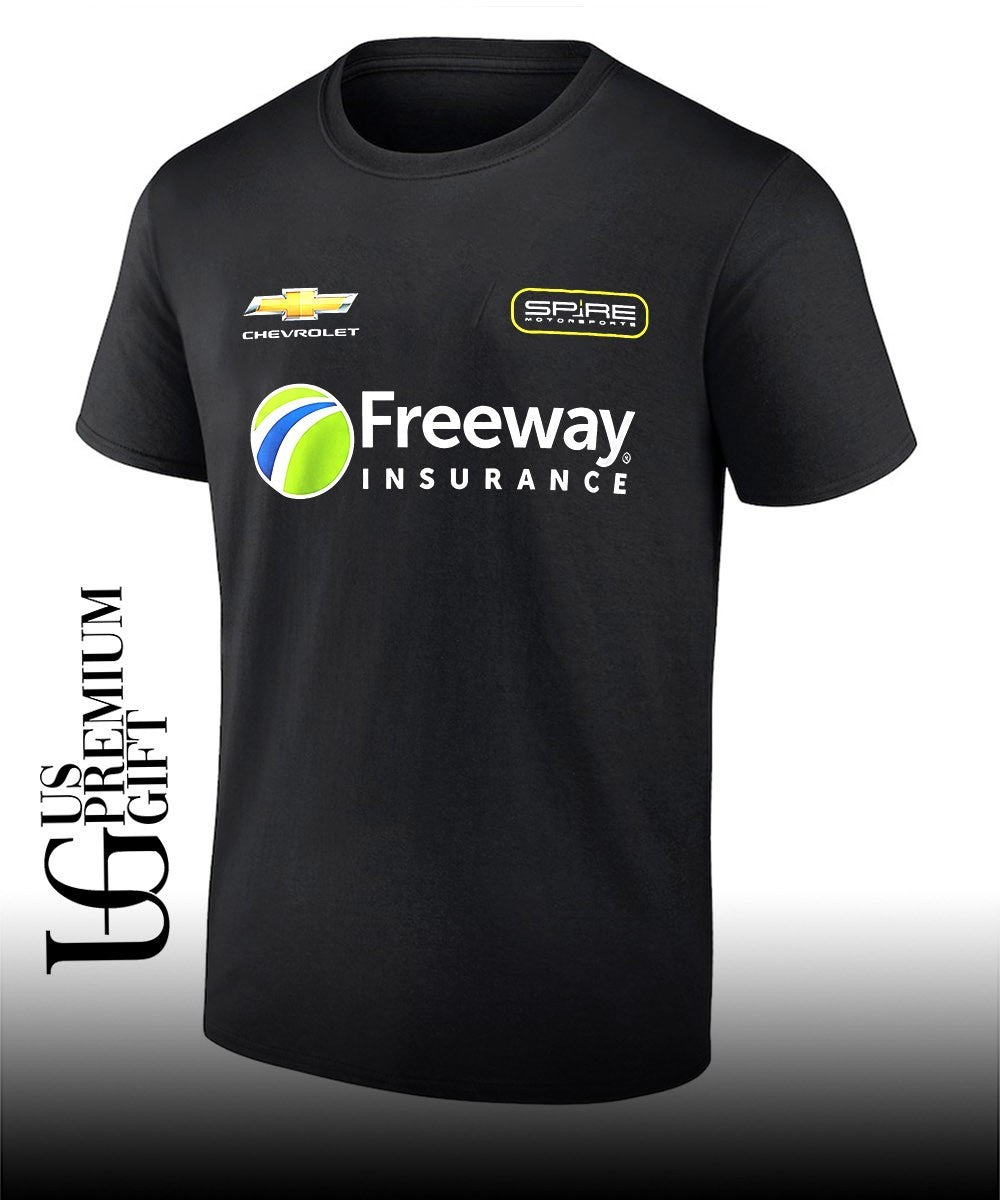 Daniel Suarez Spire Motorsports Freeway Insurance Chevrolet Team shirt Unisex T-shirt, Sweatshirt, Hoodie, Long Sleeve Tee - T-Shirt, Sweatshirt, Hoodie