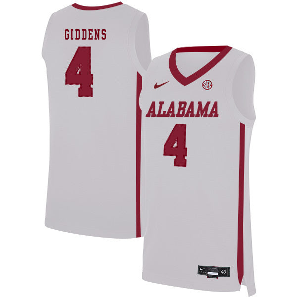 Daniel Giddens 4 White College Football Jersey football jersey product view 1
