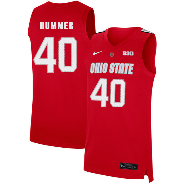 Danny Hummer 40 Scarlet College Football Jersey football jersey product view 1