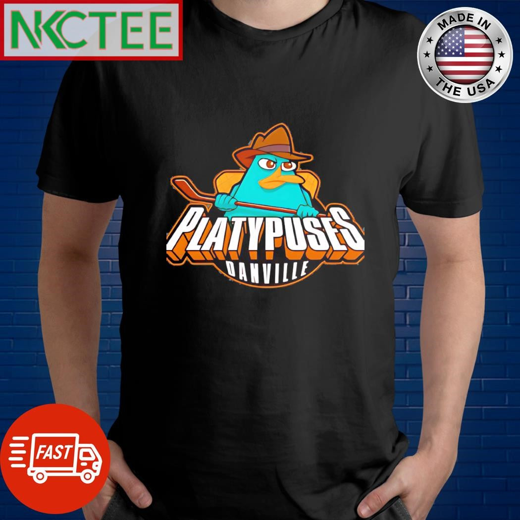 Danville Platypuses hockey x cartoon Phineas and Ferb shirt Unisex T-shirt, Sweatshirt, Hoodie, Long Sleeve Tee - T-Shirt, Sweatshirt, Hoodie