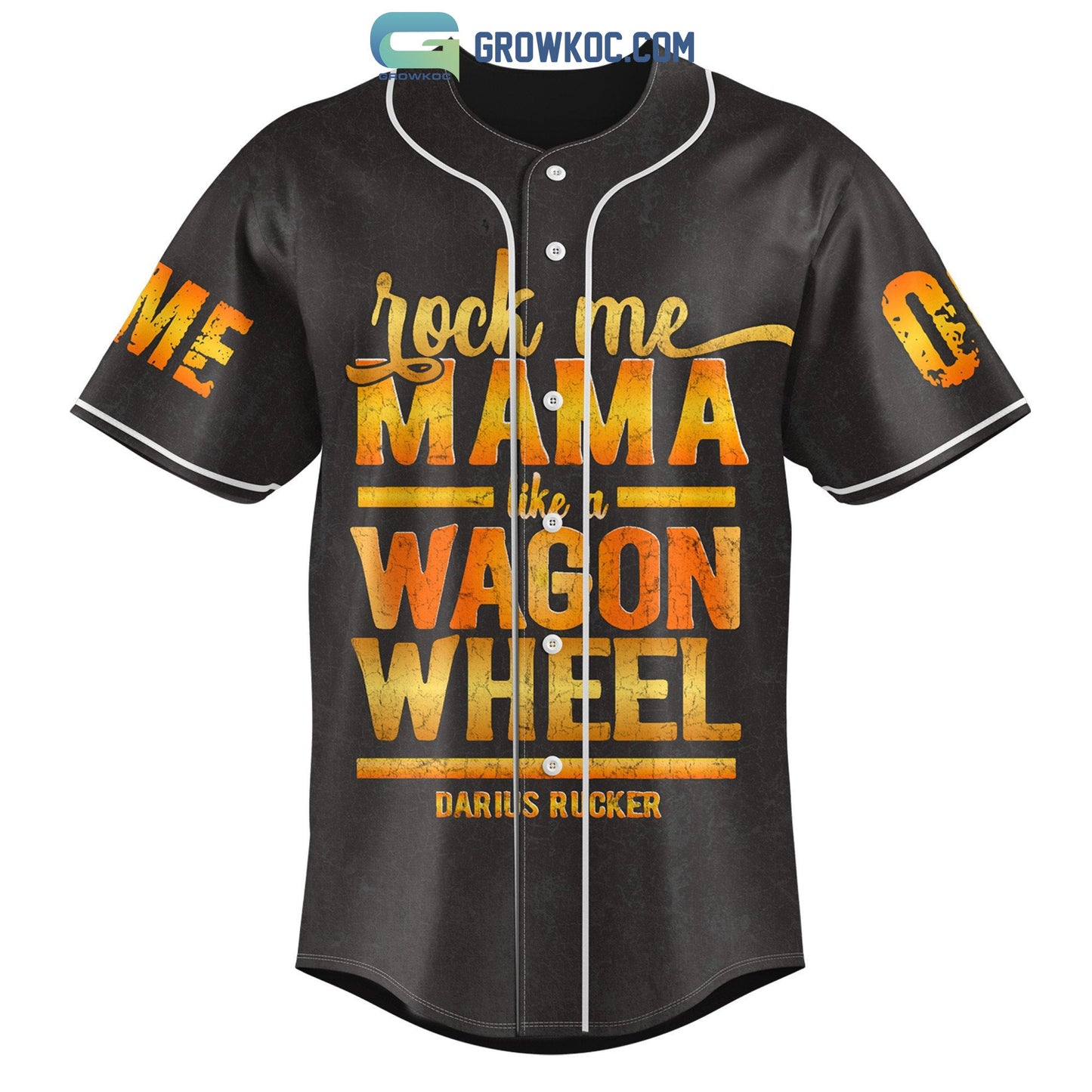 Darius Rucker Fires Don???t Start Themselves Starting Fire Tour Personalized Baseball Jersey baseball jersey product view 2