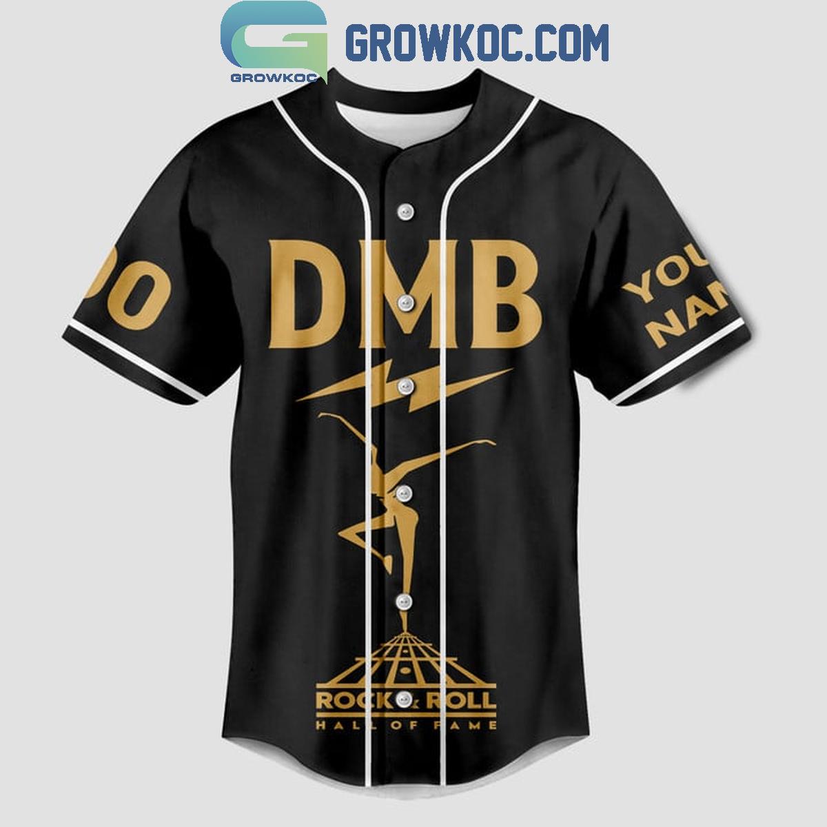 Dave Matthews Band Hall Of Fame Rock And Roll Personalized Baseball Jersey baseball jersey product view 3
