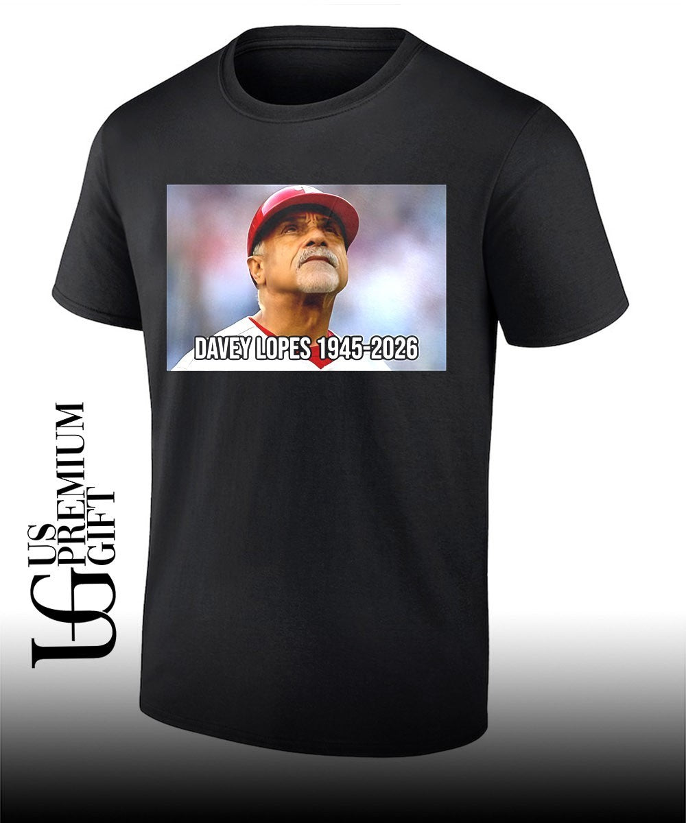 Davey Lopes 1945-2026 Philadelphia Phillies baseball shirt Unisex T-shirt, Sweatshirt, Hoodie, Long Sleeve Tee - T-Shirt, Sweatshirt, Hoodie