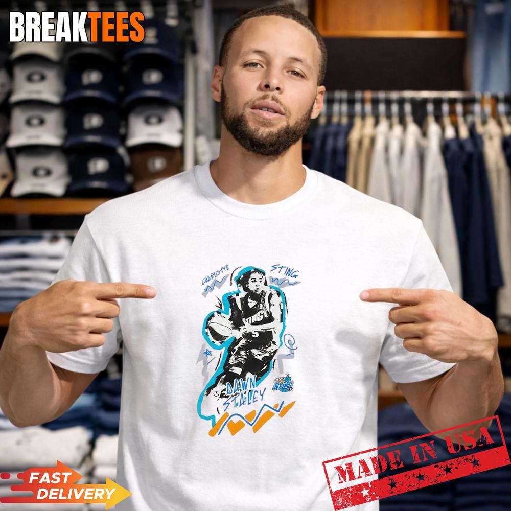 Dawn Staley Charlotte Sting Basketball T-Shirt Unisex T-shirt, Sweatshirt, Hoodie, Long Sleeve Tee - T-Shirt, Sweatshirt, Hoodie