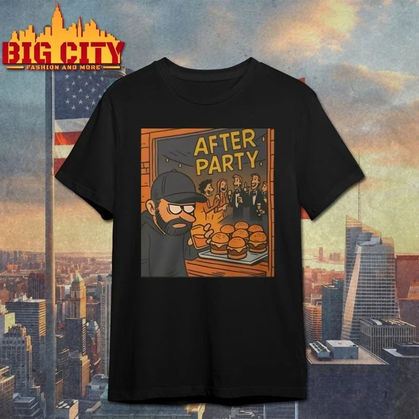 Dax Harwood Wearing After Party Burger shirt Unisex T-shirt, Sweatshirt, Hoodie, Long Sleeve Tee - T-Shirt, Sweatshirt, Hoodie