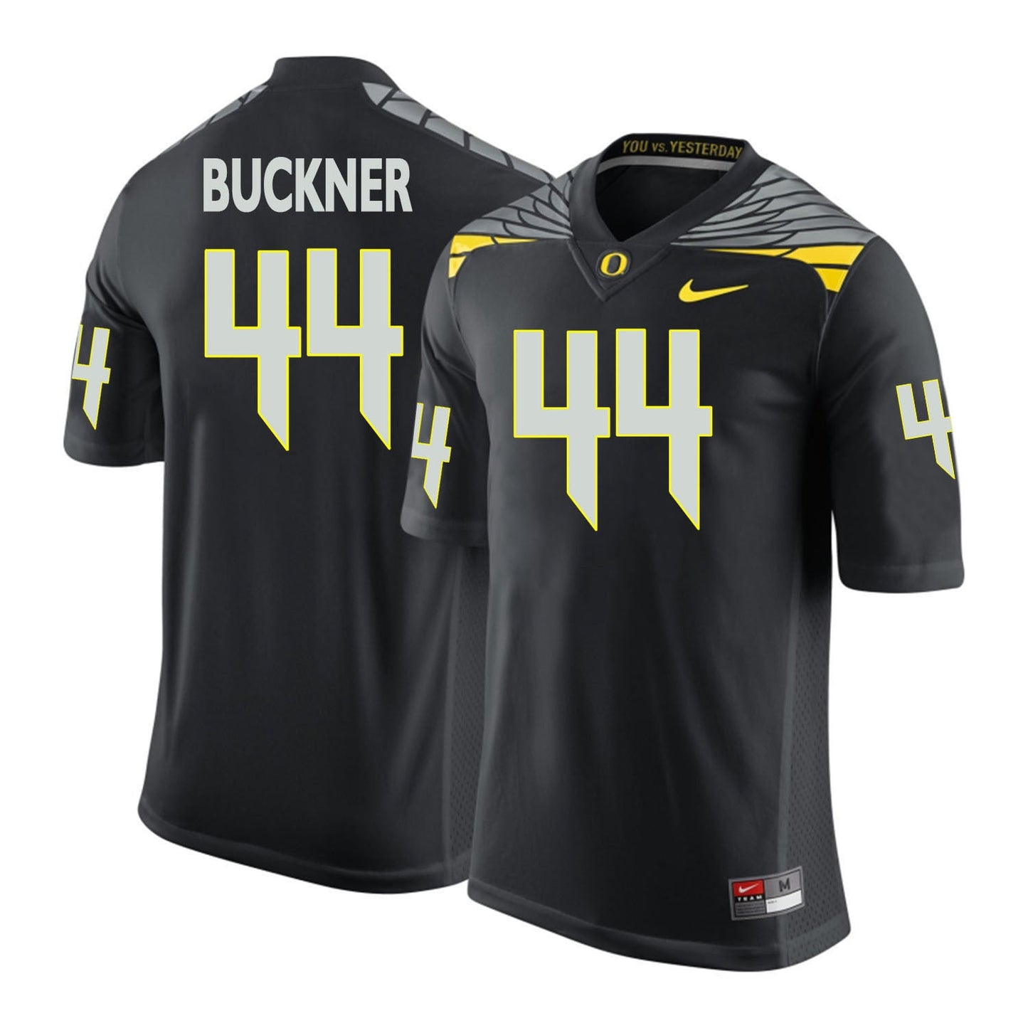 DeForest Buckner 44 Black College Football Jersey football jersey product view 1