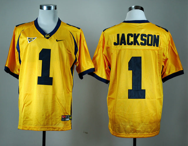 DeSean Jackson 1 Gold College Football Jersey football jersey product view 1