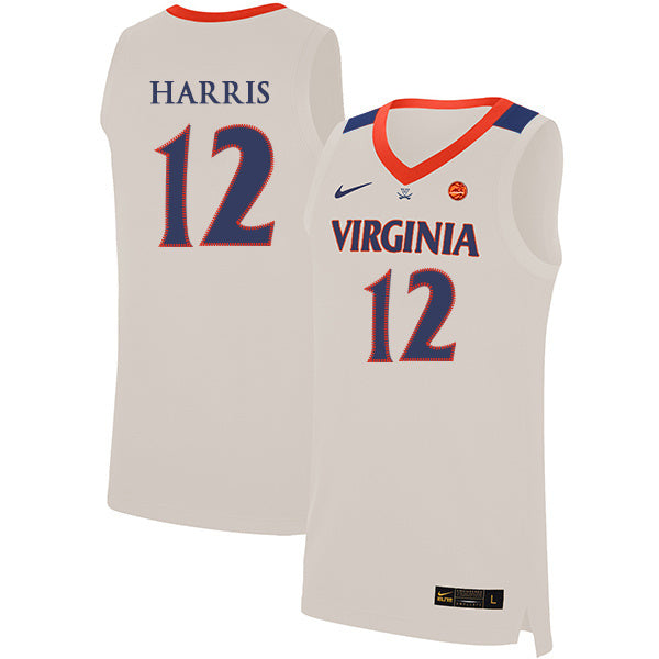 De'Andre Hunter 12 White College Football Jersey football jersey product view 1