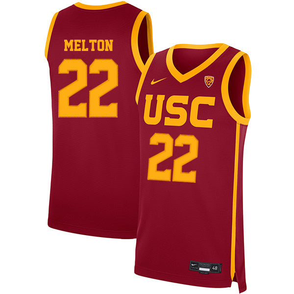 De'Anthony Melton 22 Red College Football Jersey football jersey product view 1