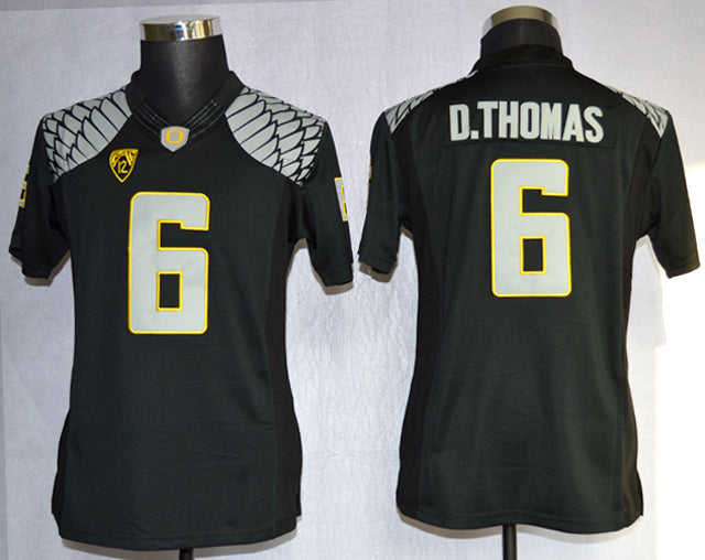 De'Anthony Thomas 6 Black College Football Jersey football jersey product view 1