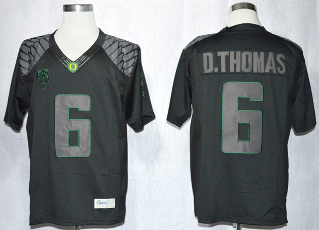De'Anthony Thomas 6 Blackout College Football Jersey football jersey product view 1