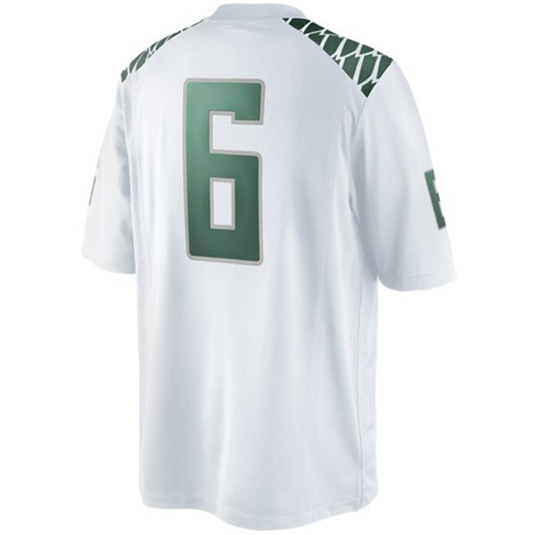 De'Anthony Thomas 6 White2 College Football Jersey football jersey product view 1