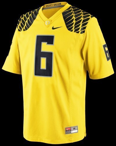 De'Anthony Thomas 6 Yellow1 College Football Jersey football jersey product view 1