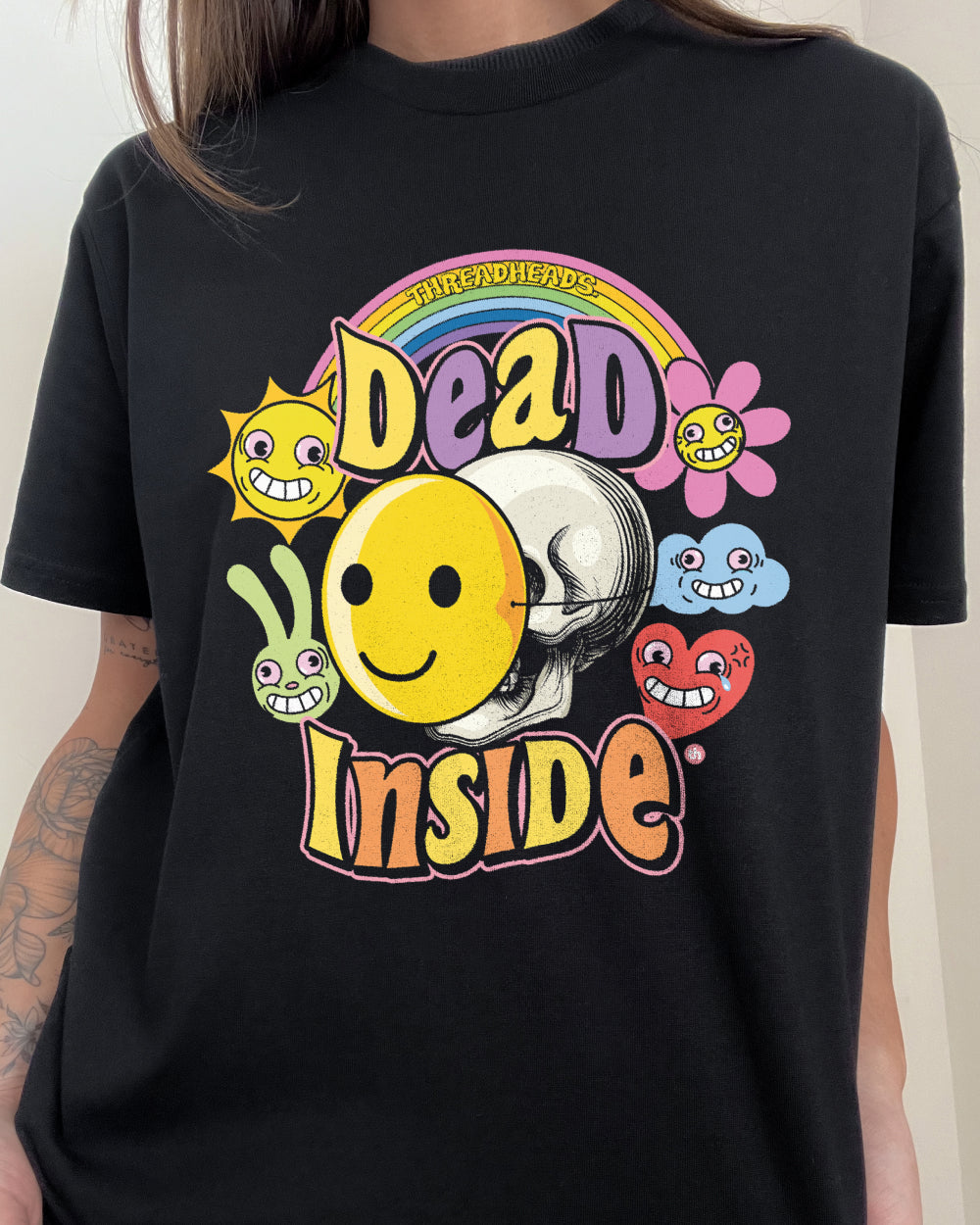 Dead Inside T-Shirt Unisex T-shirt, Sweatshirt, Hoodie, Long Sleeve Tee - T-Shirt, Sweatshirt, Hoodie