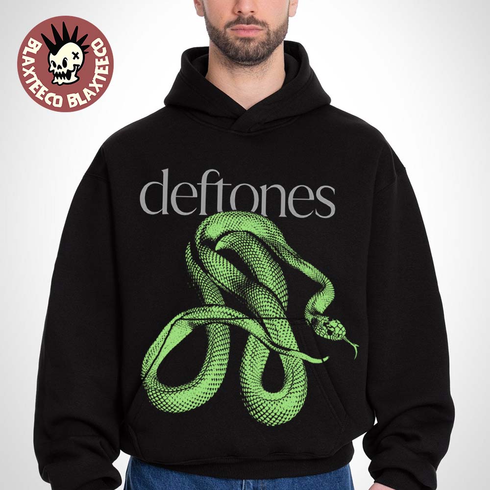 Deftones Australia And New Zealand Tour 2026 Merch Big Snake Hoodie Unisex T-shirt, Sweatshirt, Hoodie, Long Sleeve Tee - T-Shirt, Sweatshirt, Hoodie