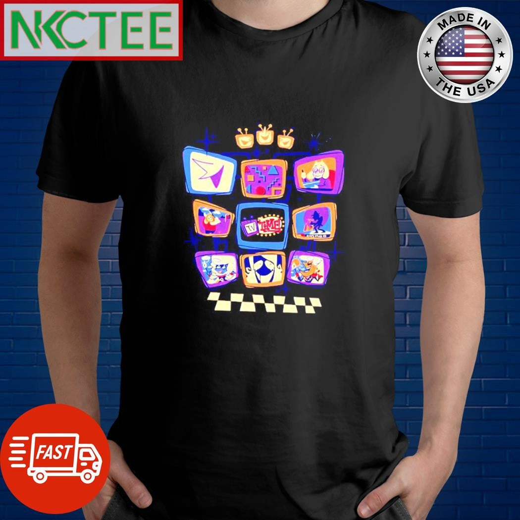 Deltarune Tv Time Televisions graphic shirt Unisex T-shirt, Sweatshirt, Hoodie, Long Sleeve Tee - T-Shirt, Sweatshirt, Hoodie
