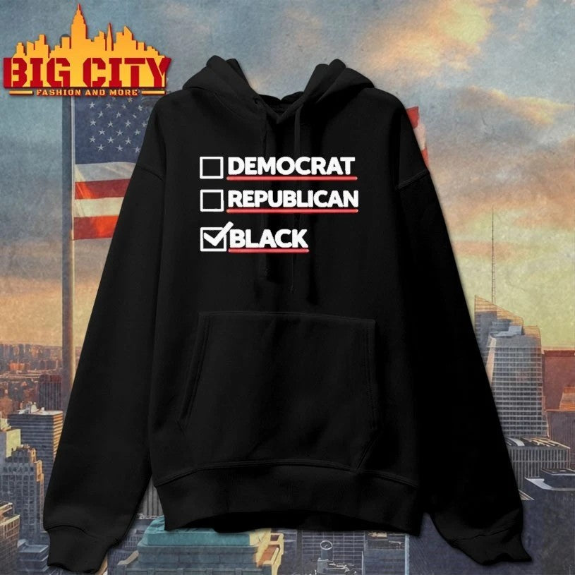 Democrat Republican Black Boyce Watkins - Adult & Kids T-Shirts, Sweatshirts & Hoodies apparel design preview 2