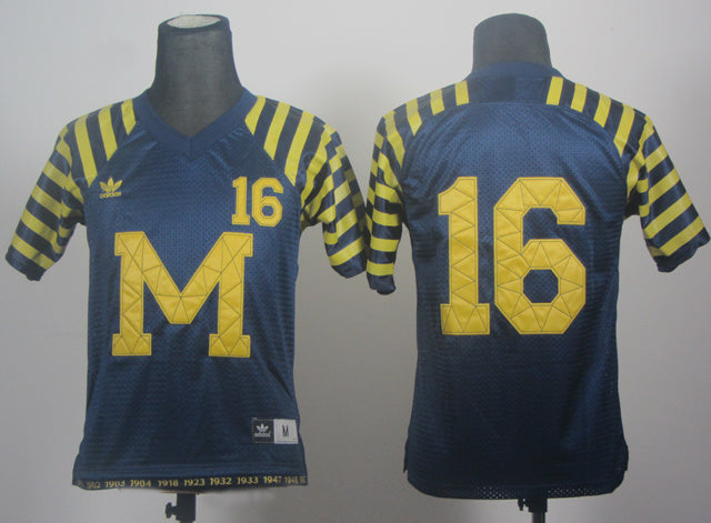 Denard Robinson 16 Edition Youth College Football Jersey football jersey product view 1
