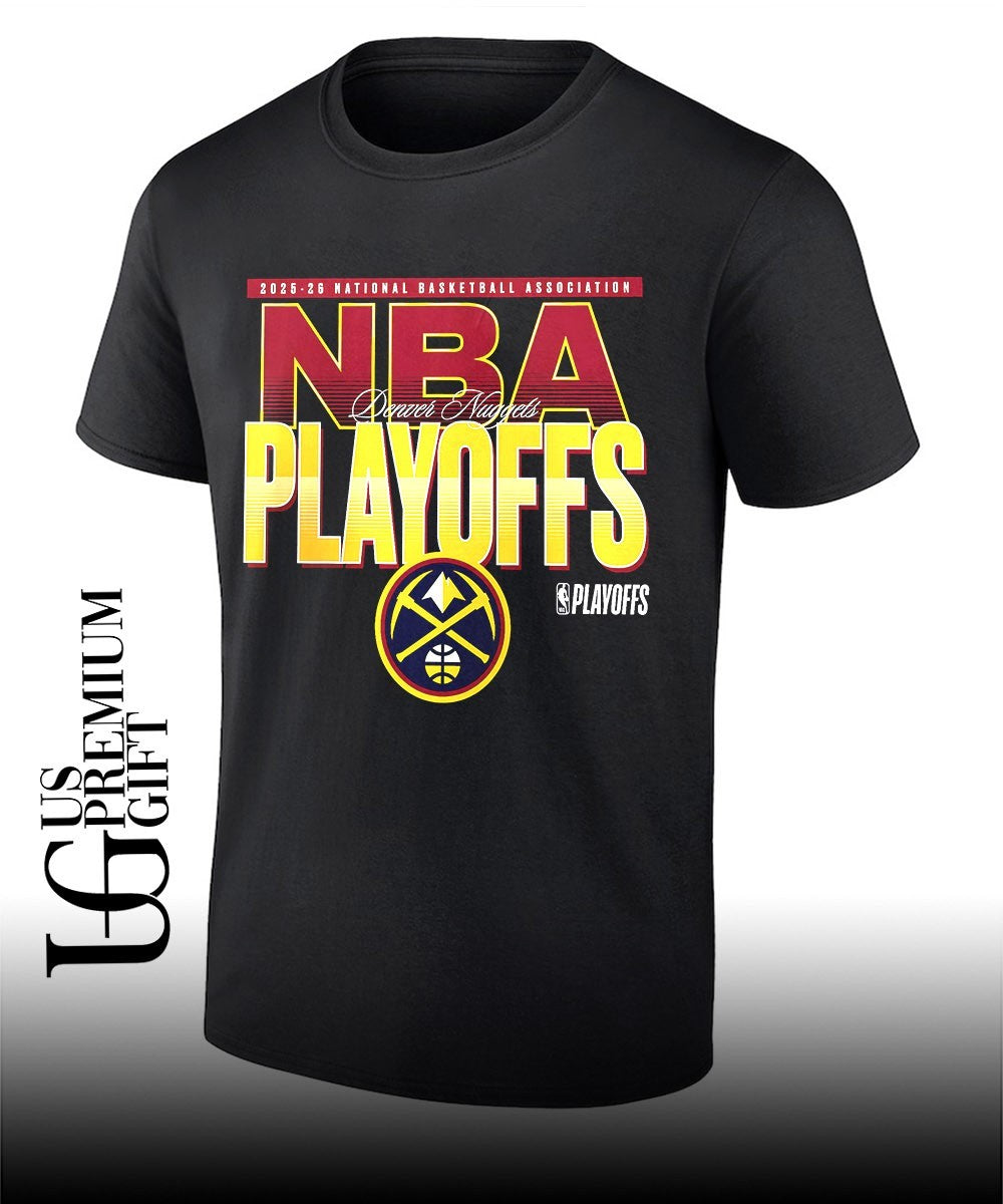 Denver Nuggets 2025-2026 NBA Playoffs shirt Unisex T-shirt, Sweatshirt, Hoodie, Long Sleeve Tee - T-Shirt, Sweatshirt, Hoodie