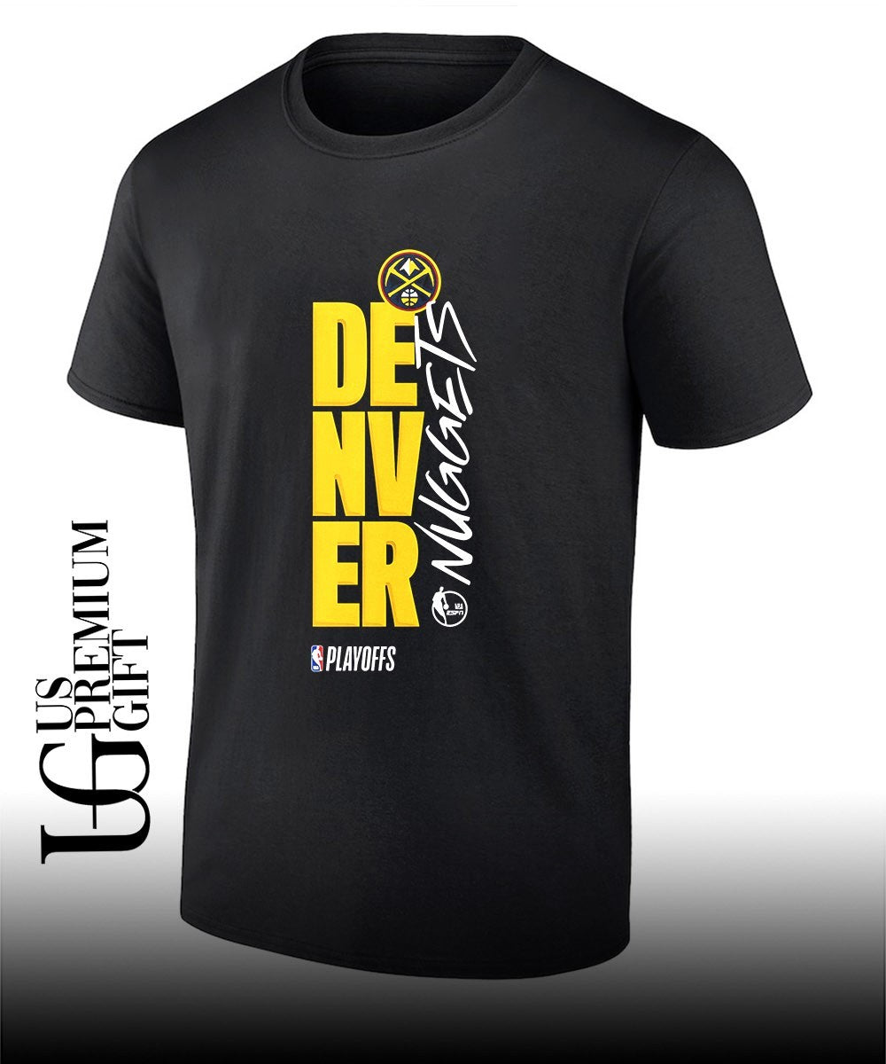Denver Nuggets 2026 NBA Playoff logo shirt Unisex T-shirt, Sweatshirt, Hoodie, Long Sleeve Tee - T-Shirt, Sweatshirt, Hoodie