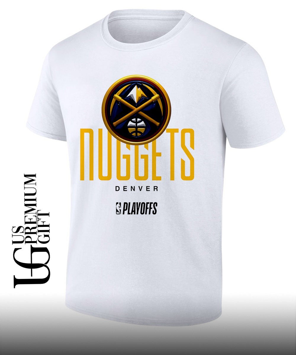 Denver Nuggets NBA Playoff 2026 logo shirt Unisex T-shirt, Sweatshirt, Hoodie, Long Sleeve Tee - T-Shirt, Sweatshirt, Hoodie