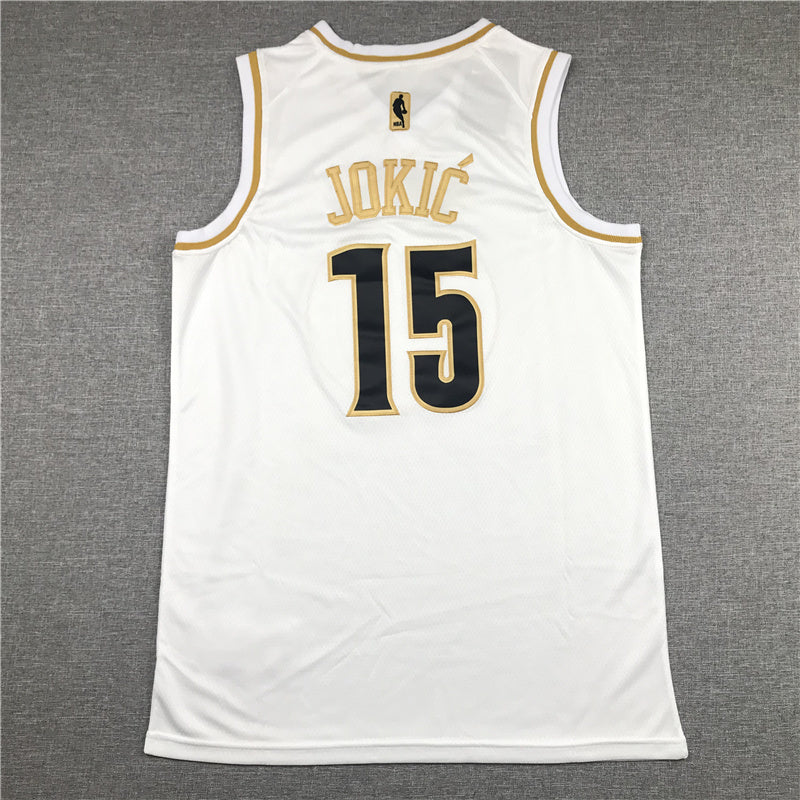 Denver Nuggets #15 Nikola Jokic Style 2 Basketball Jersey basketball jersey product view 1