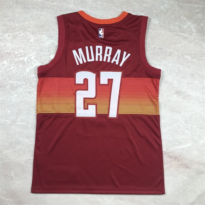 Denver Nuggets #27 Jamal Murray Hot Press Nuggets 27 Red s-xxl Style 1 Basketball Jersey basketball jersey product view 1