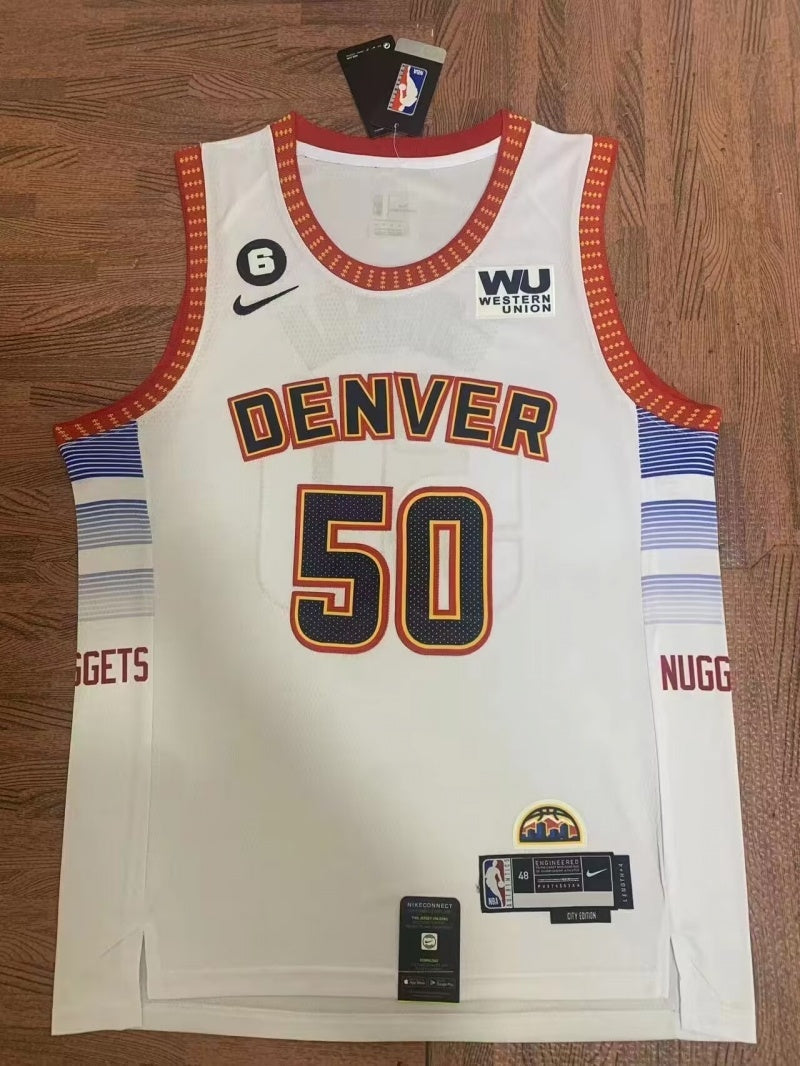 Denver Nuggets #50 Aaron Gordon Nuggets 50 City Edition Style 2 Basketball Jersey basketball jersey product view 1