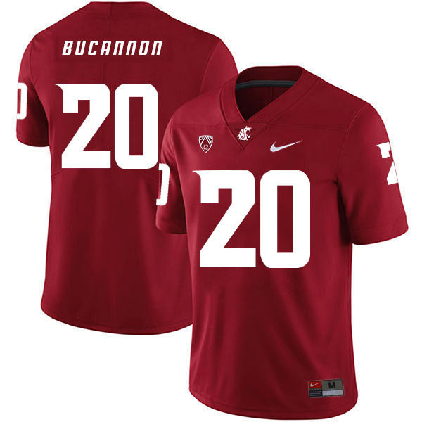 Deone Bucannon 20 Red College Football Jersey football jersey product view 1