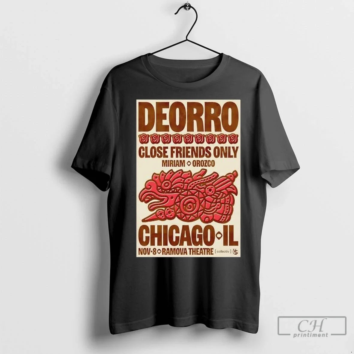 Deorro Ramova Theatre In Chicago November 8 2025 T Shirts Unisex T-shirt, Sweatshirt, Hoodie, Long Sleeve Tee - T-Shirt, Sweatshirt, Hoodie