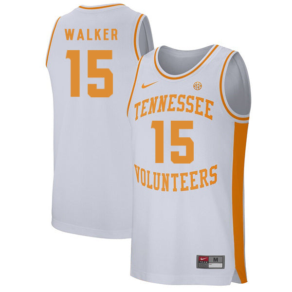 Derrick Walker 15 White College Football Jersey football jersey product view 1
