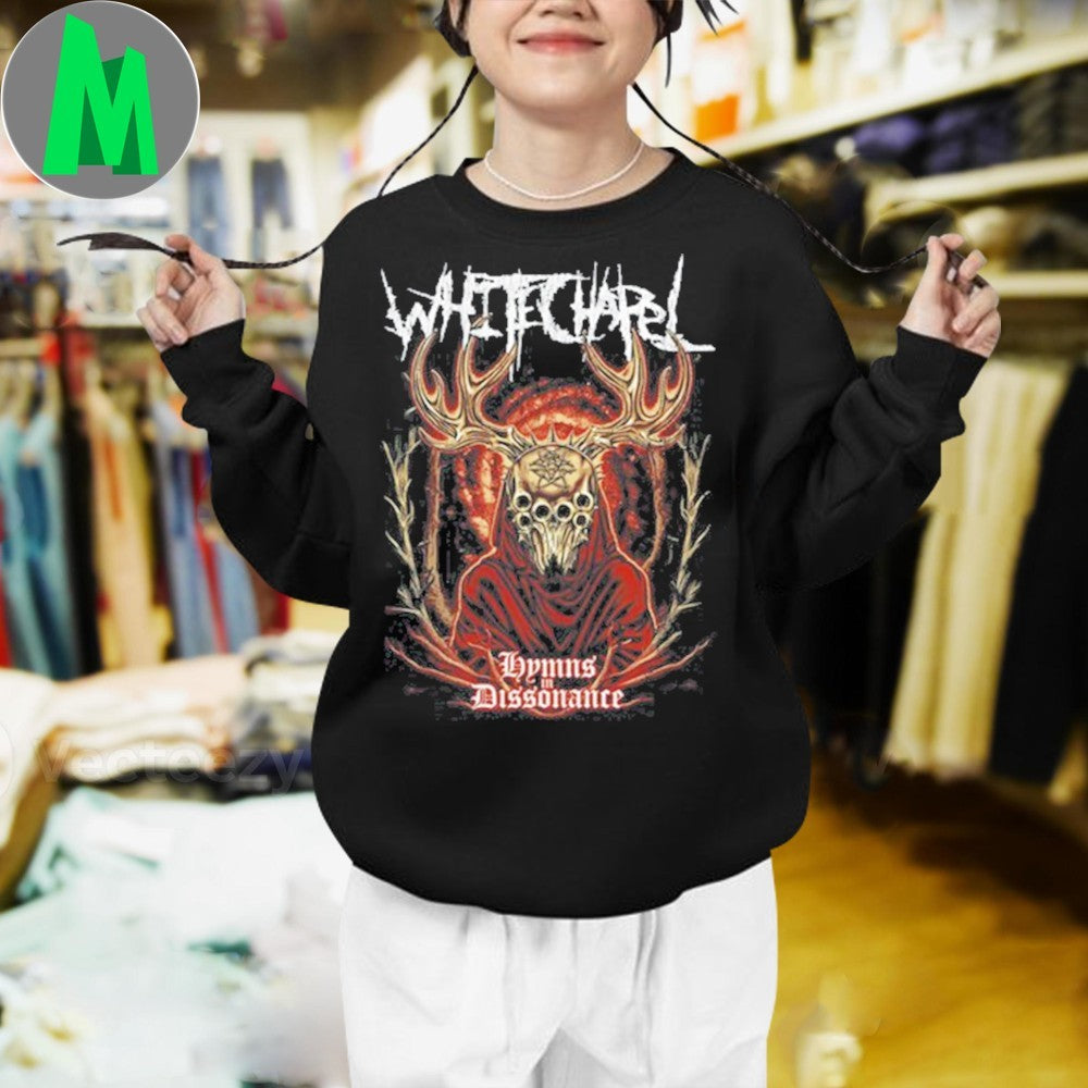 Design Whitechapel Band Hymns In Dissonance - Adult & Kids T-Shirts, Sweatshirts & Hoodies apparel design preview 3