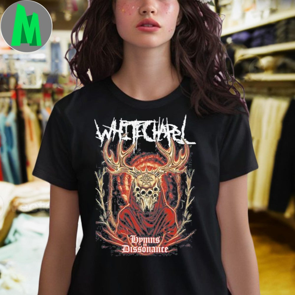 Design Whitechapel Band Hymns In Dissonance - Adult & Kids T-Shirts, Sweatshirts & Hoodies apparel design preview 4