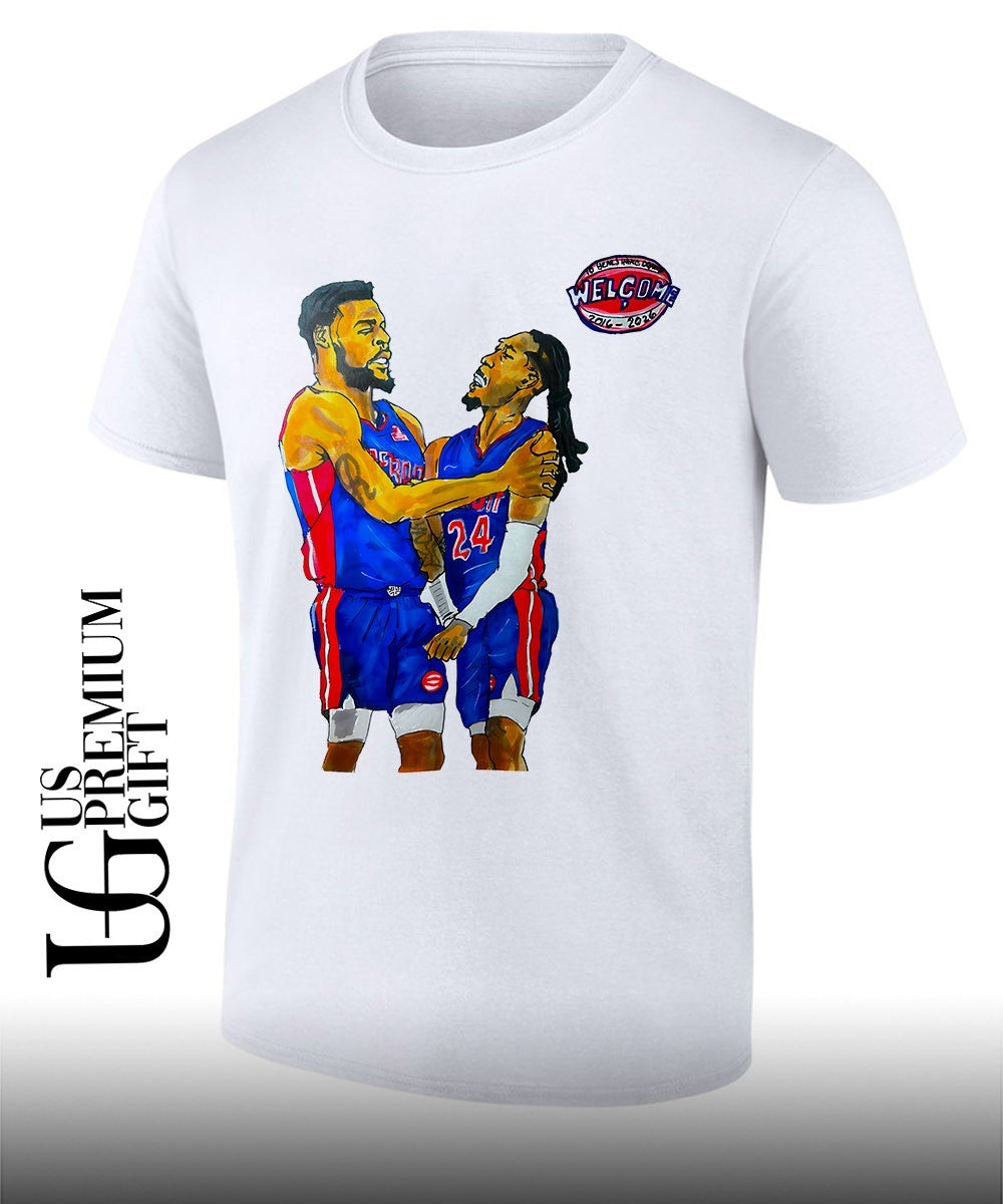 Detroit Dawgs Detroit Pistons Welcome 2016-2026 draw shirt Unisex T-shirt, Sweatshirt, Hoodie, Long Sleeve Tee - T-Shirt, Sweatshirt, Hoodie