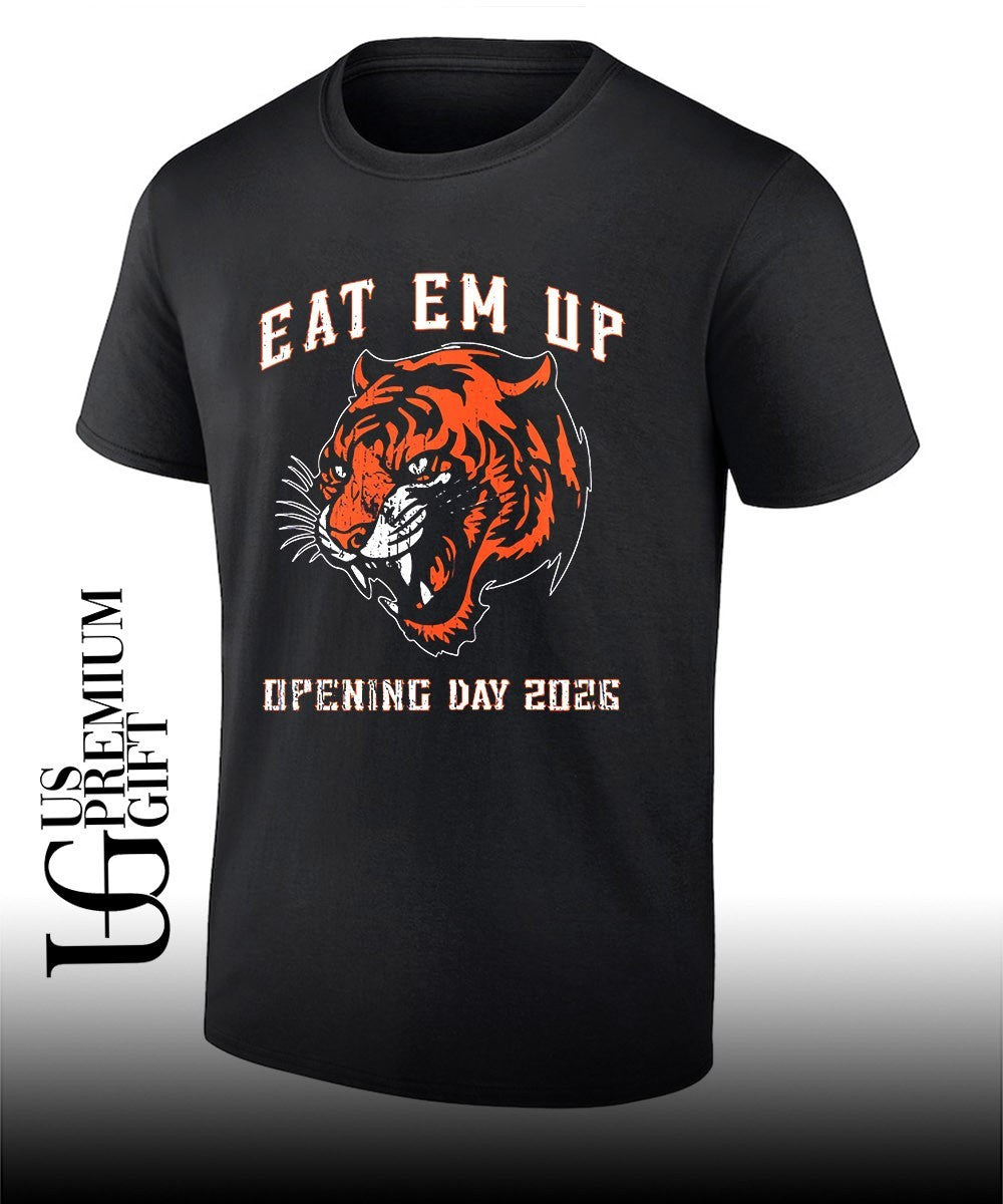 Detroit Lions Eat Em Up Opening Day 2026 shirt Unisex T-shirt, Sweatshirt, Hoodie, Long Sleeve Tee - T-Shirt, Sweatshirt, Hoodie