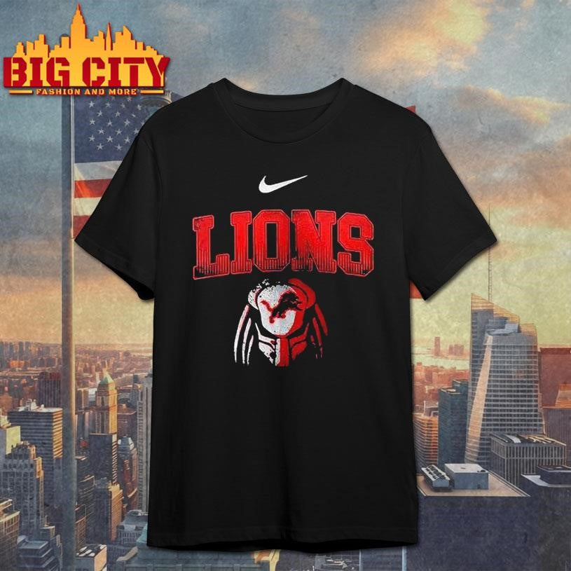 Detroit Lions X Predator Go Commanders Shirt Unisex T-shirt, Sweatshirt, Hoodie, Long Sleeve Tee - T-Shirt, Sweatshirt, Hoodie