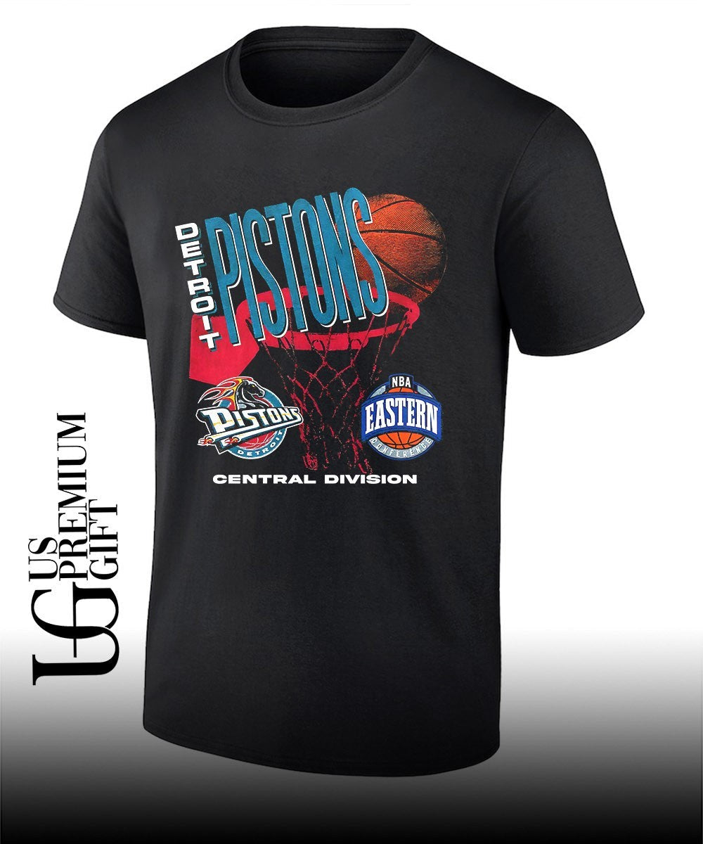 Detroit Pistons NBA Eastern Conference Central Division 2026 shirt Unisex T-shirt, Sweatshirt, Hoodie, Long Sleeve Tee - T-Shirt, Sweatshirt, Hoodie