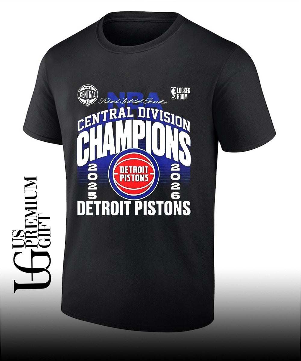 Detroit Pistons basketball Eastern Conference Playoffs 2026 shirt Unisex T-shirt, Sweatshirt, Hoodie, Long Sleeve Tee - T-Shirt, Sweatshirt, Hoodie