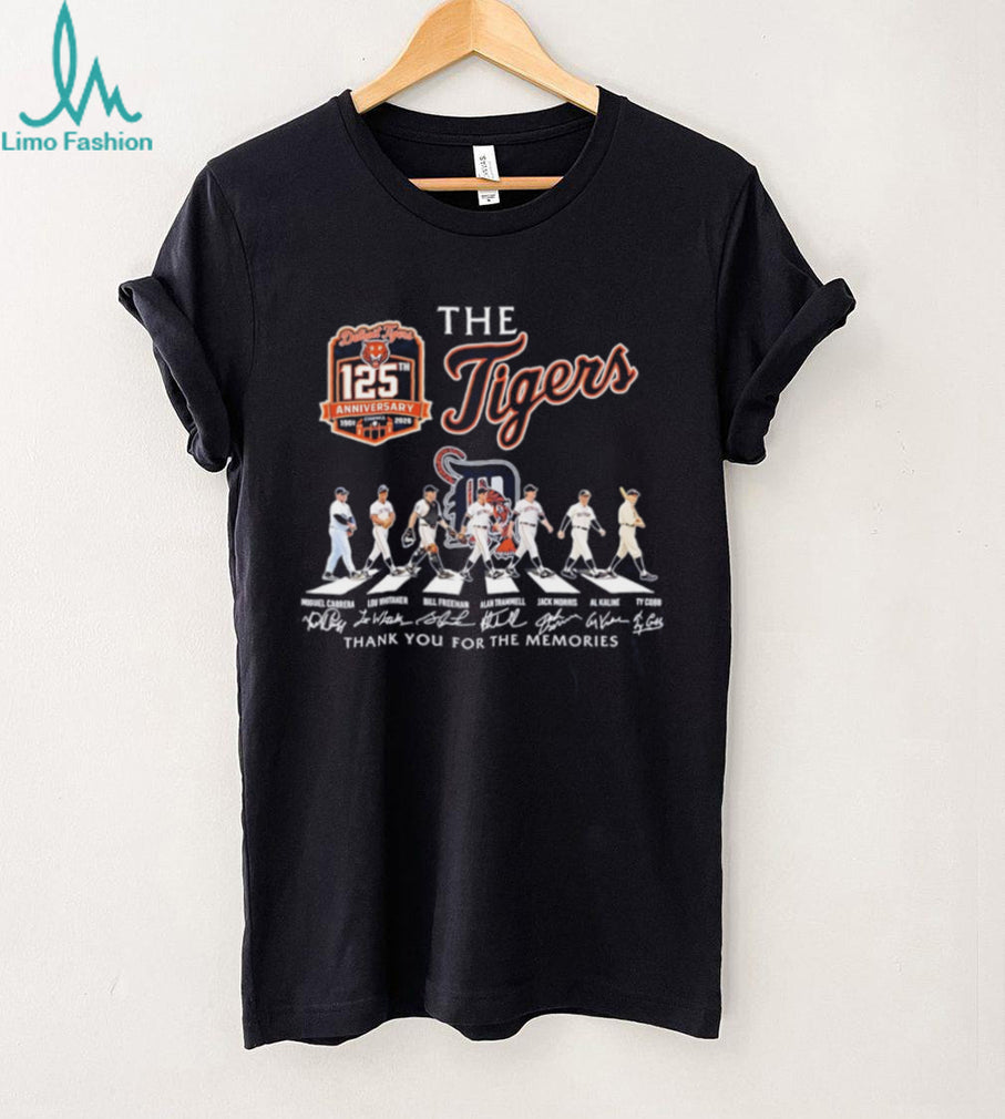 Detroit Tigers 125th Anniversary 1901 2026 Legends - Adult & Kids T-Shirts, Sweatshirts & Hoodies apparel design preview 5