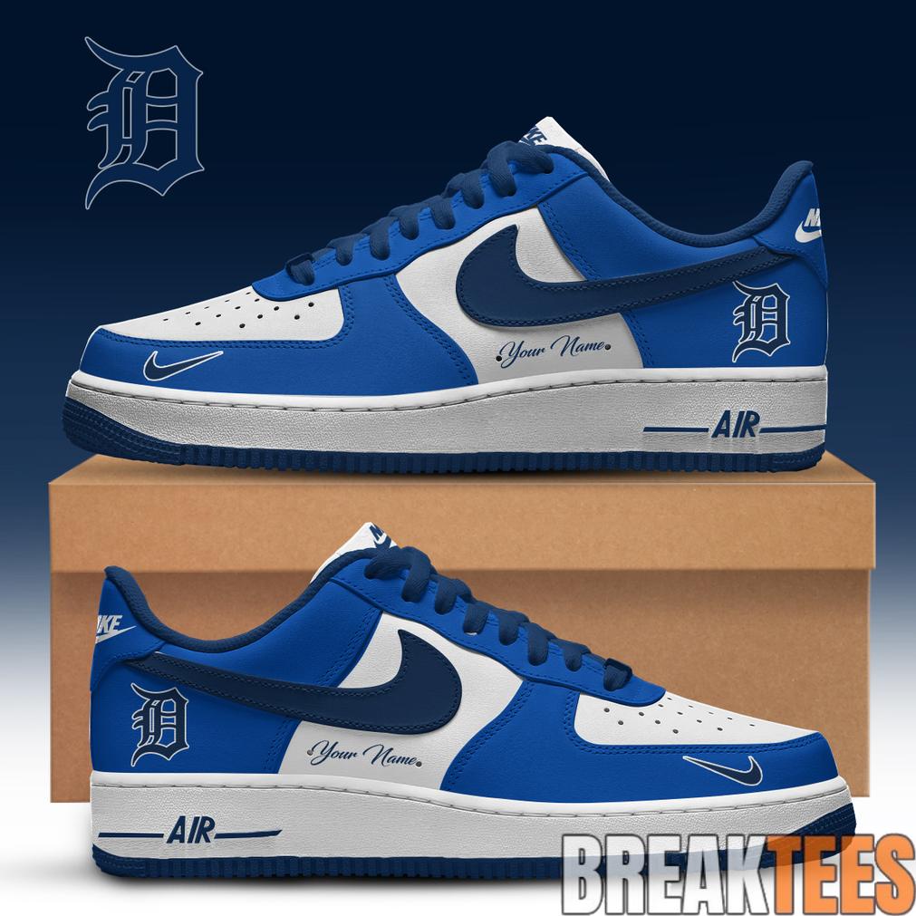 Detroit Tigers Special Edition Air Force 1 Low Custom For Fans Unisex T-shirt, Sweatshirt, Hoodie, Long Sleeve Tee - T-Shirt, Sweatshirt, Hoodie