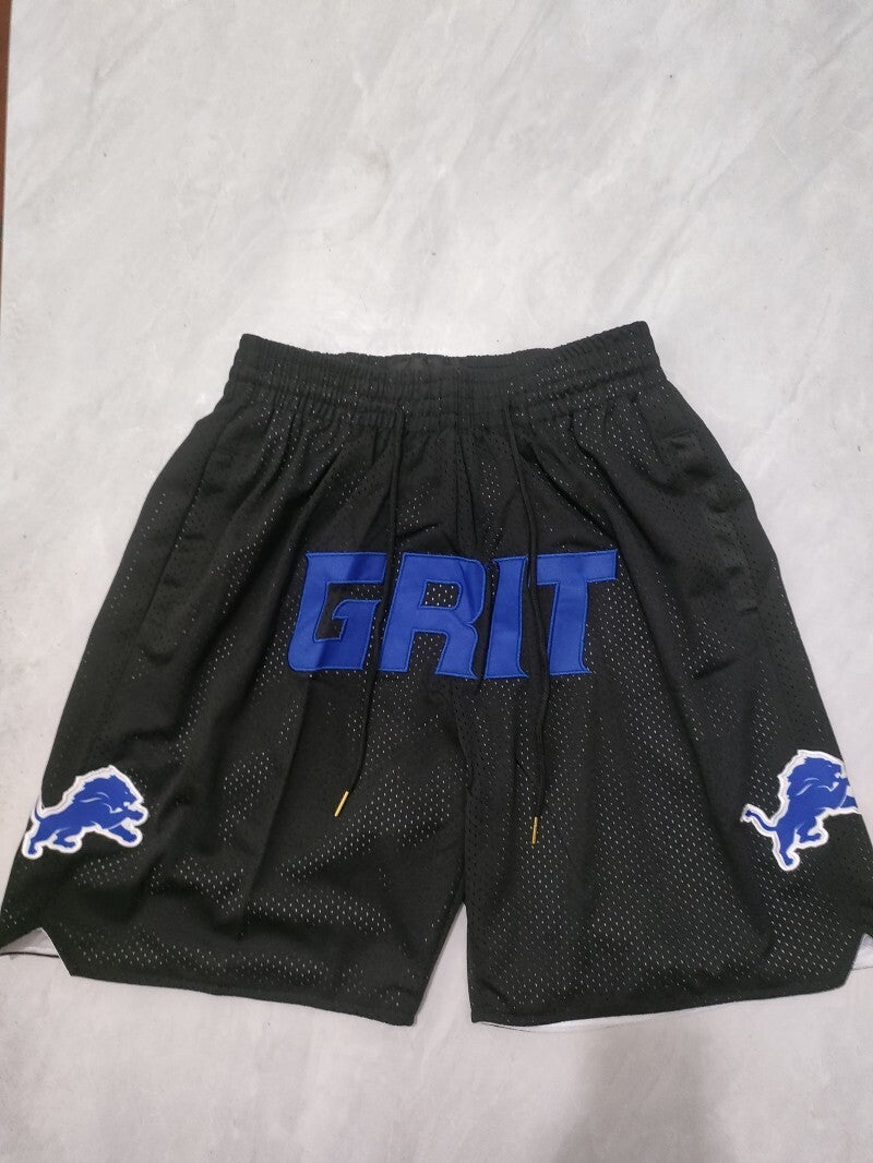 Detroit Lions Lions Black -3xl Style 2 Football Jersey football jersey product view 1
