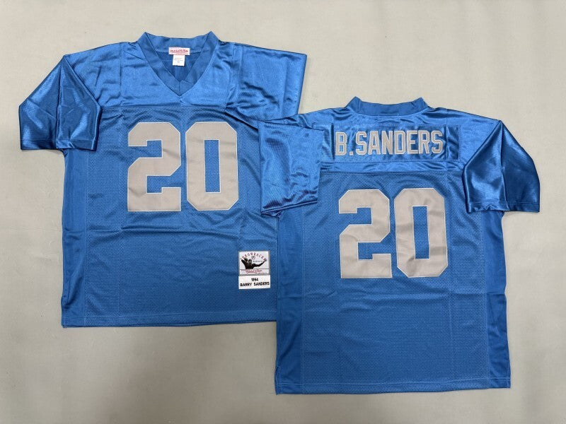 Detroit Lions #20 Barry Sanders Detroit Lions Team Style 3 Football Jersey football jersey product view 1