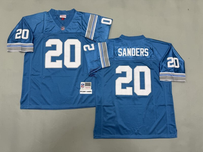 Detroit Lions #20 Barry Sanders Detroit Lions Team Style 4 Football Jersey football jersey product view 1