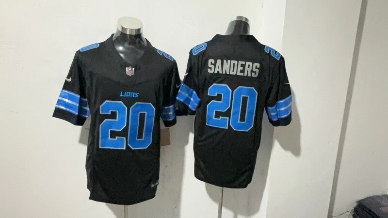 Detroit Lions #20 Barry Sanders Style 3 Football Jersey football jersey product view 1