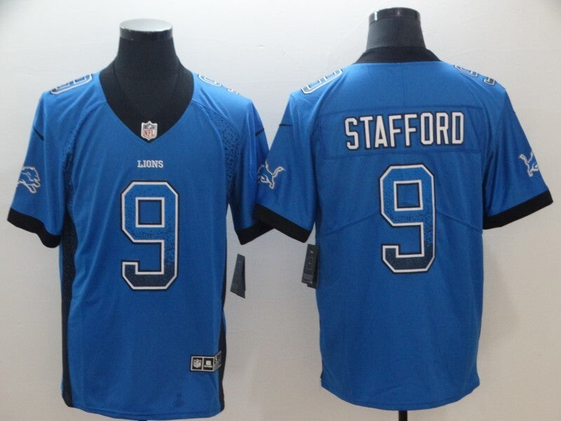 Detroit Lions #9 Matthew Stafford Legend Drift 980 Football Jersey football jersey product view 1