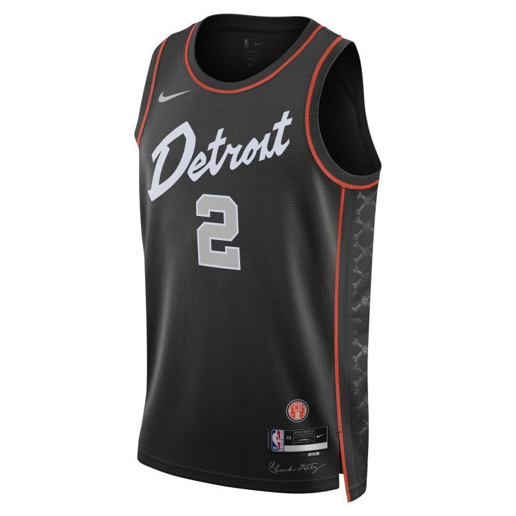 Detroit Pistons 2023-24 City Edition Jersey Style 2 Basketball Jersey basketball jersey product view 1
